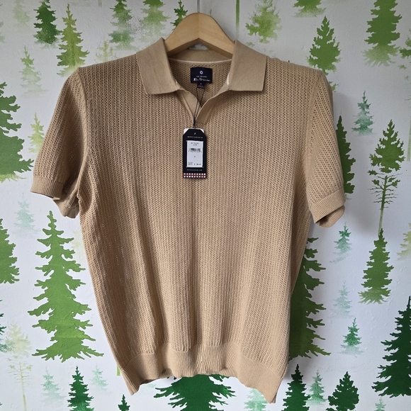 Ben Sherman Safari Brown Polo - Picture 1 of 7
